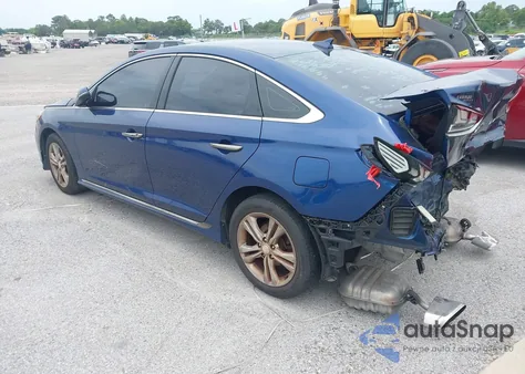 2018 Hyundai Sonata Sport из США, поврежденный, VIN 5NPE34AF8JH674960